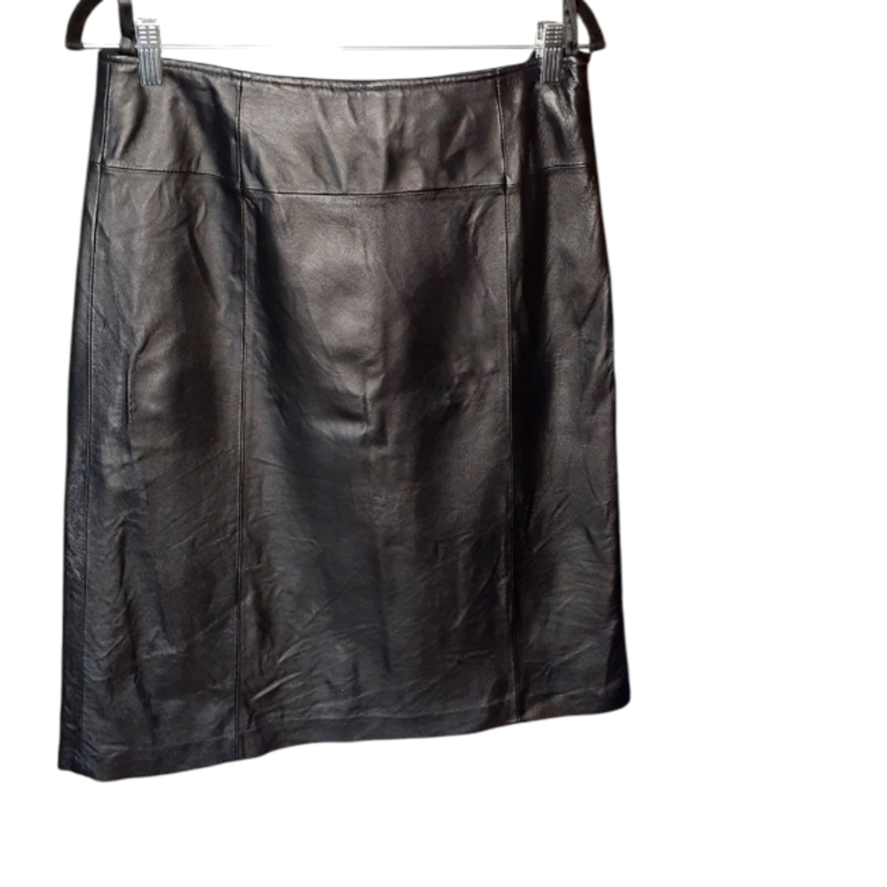 Tribeca Studio Leather Skirt
